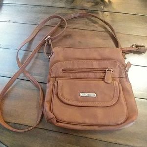 Multisac brown crossbody bag